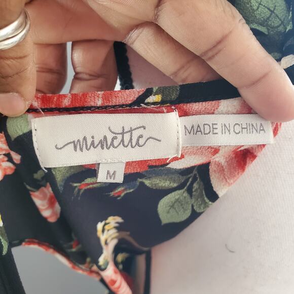 Minette Sleeveless Floral Maxi Sundress Size M - Picture 7 of 9